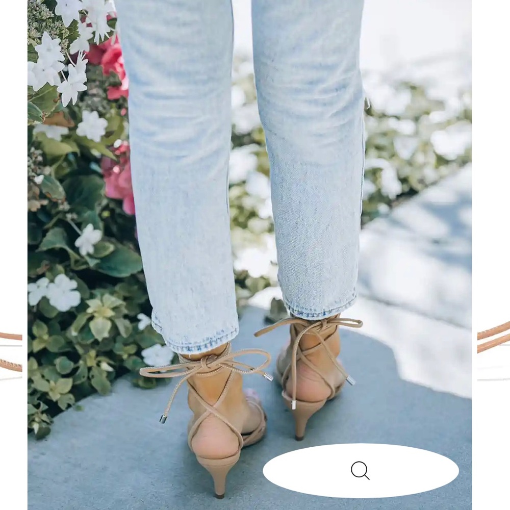Strappy Kitten Heel